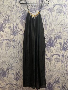 Black maxi dress